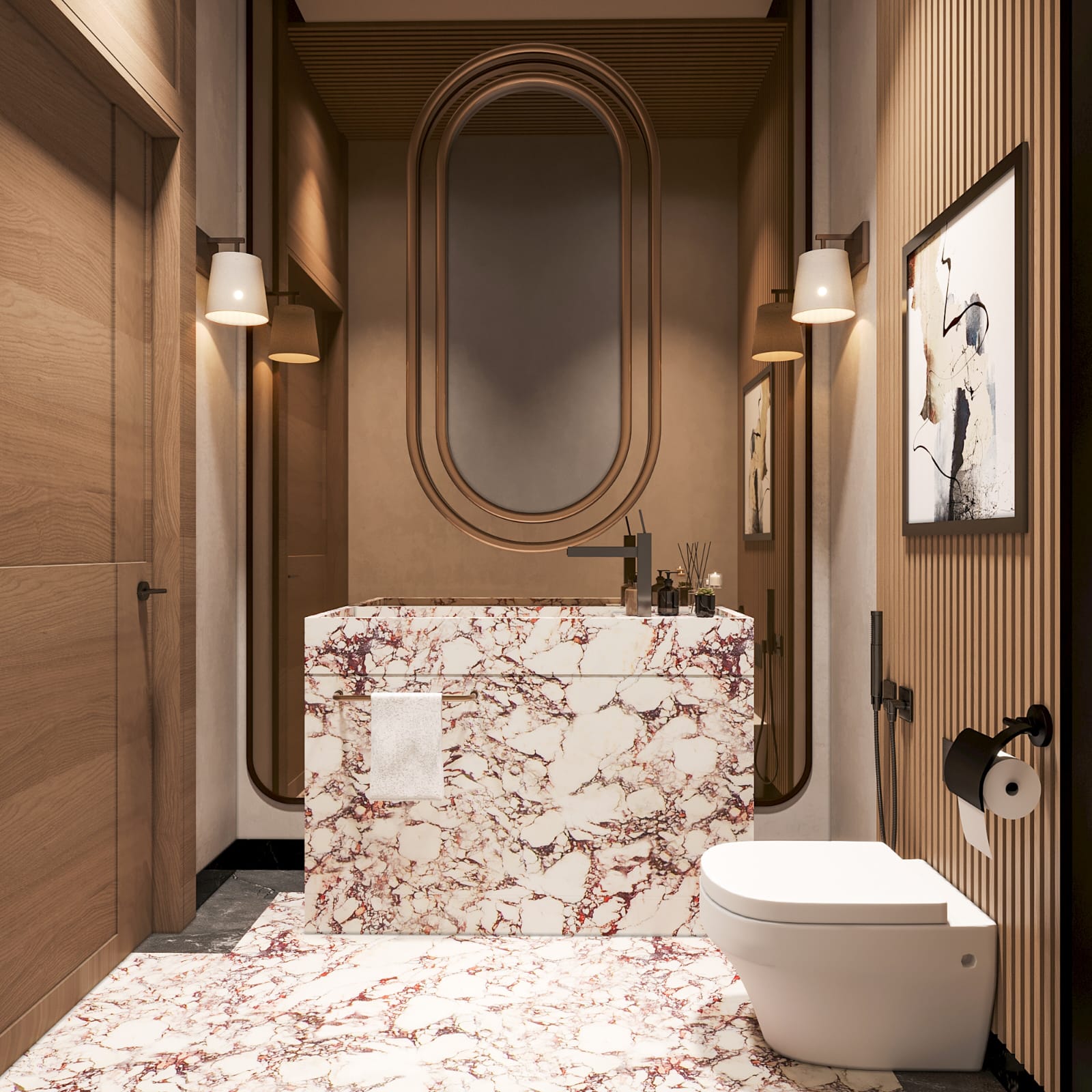 bathroom fitout services in dubai
