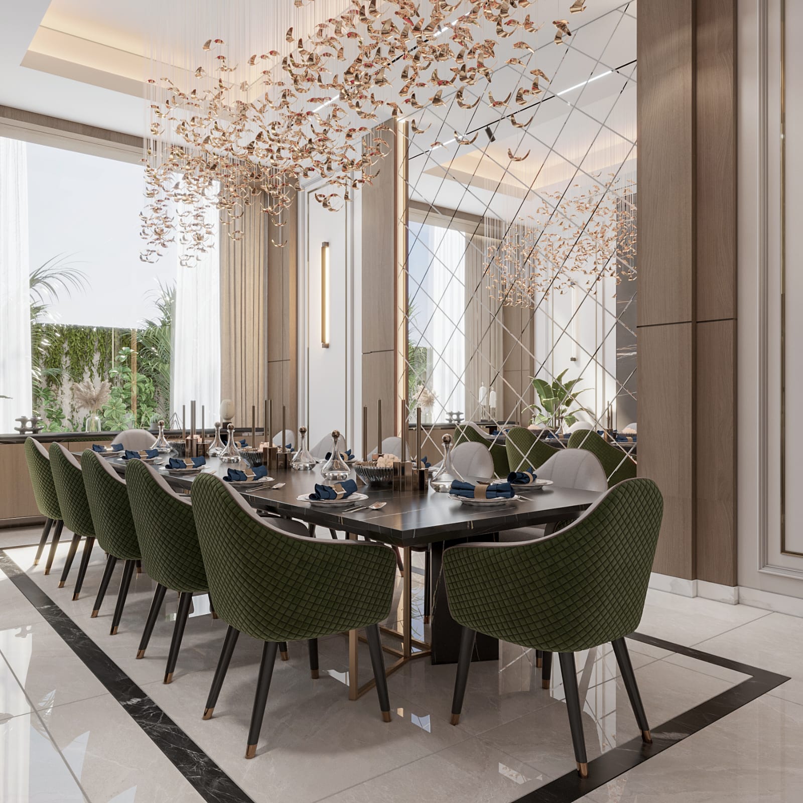 Villa interior fitout services in dubai